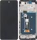 Motorola Ecran Cu Mecanism Tactil Și Cu Ramă Pentru G24 / G24 Power Negru