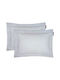 Greenwich Polo Club 2388 Σετ Μαξιλαροθήκες Oxford Grey 50x70εκ.