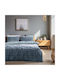 Lino Home Nuda Σετ Μαξιλαροθήκες Πετρόλ 52x75εκ.