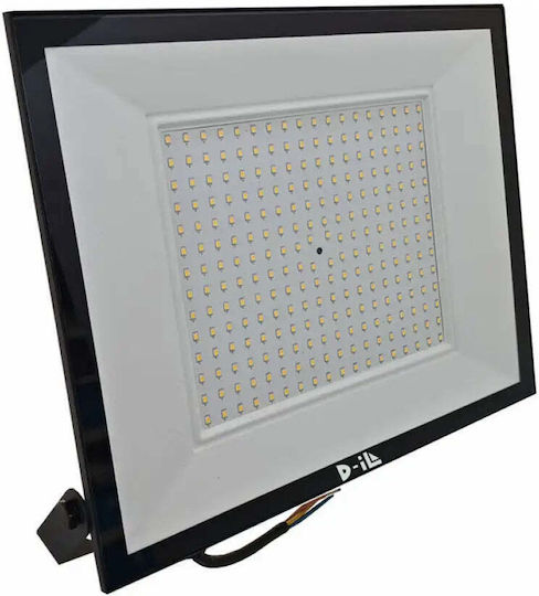 LED Flutlichter 100w 6500k 8700lm Ip65 Schwarzes D-il
