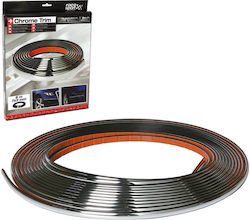Διακοσμητικό Τριμ Χρωμίου Racesport 8 Μέτρα Χ 7mm Χ 3mm Πάχος Διακοσμητικό Τριμ Χρωμίου Racesport 8 Μέτρα Χ 7mm Χ 3mm Πάχος