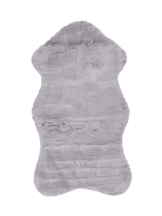 Biokarpet Lapin Skin Lt Grey 9 Animal Shape-60x220