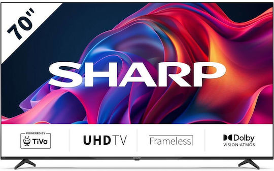 Sharp Smart TV 70" 4K UHD LED 70GK4745E HDR (2026)