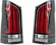 Rear Taillights Set Mercedes-Benz Vito W447 14+ Look W448 Full Led Bar & Led Signal Dynamic Black Crystal