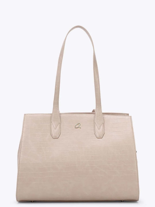 Axel Women's Shoulder Bag Beige