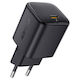 Acefast GaN Wireless Charger with USB-C Port 67W Power Delivery Black