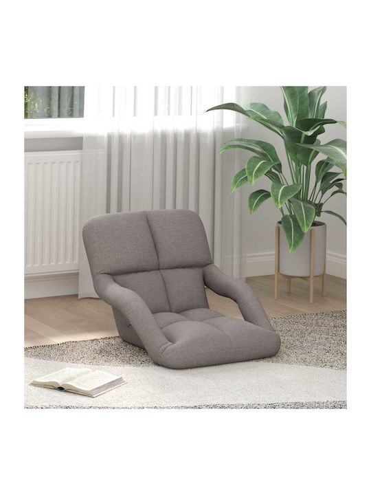 Multifunctional Bean Bag Chair Taupe 58x62x58cm