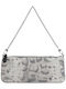 Flat Fabric Women's Shoulder Bag Gray