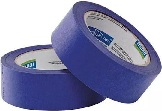 Professional Mako Blue Painting Tape 2 Pcs 38mmx40m Blue Blue