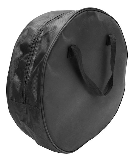 Deltaco Charging Cable Case E-charge Nylon Zipper Handles Black Ev-5100
