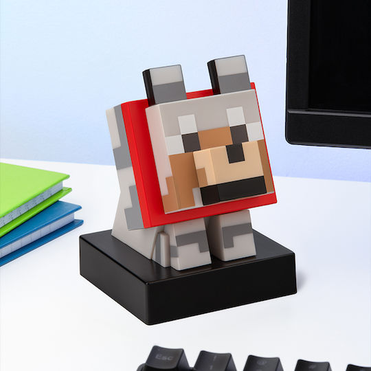 Minecraft Παιδικό Διακοσμητικό Φωτιστικό Κόκκινο 3εκ. Minecraft Παιδικό Διακοσμητικό Φωτιστικό Κόκκινο 3εκ.