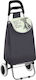 Stoff Einkaufswagen Klappbar Grau 35x28x95cm
