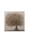 Embossed Canvas Painting Design Tree Branches Sticks L 82x82cm K 812-20075