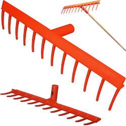 Saska Garden GSP-1075761 Lawn Rake with Pole