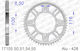 Afam Rear Aluminum Sprocket 428 Chain Code 17105-51