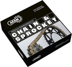 Afam Drive Kit Steel Suzuki Gsx-r 750 2000-2003 Chain A525xsr2-g 110l Sprockets 17 42