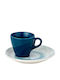 Cryspo Trio Espresso Coffee Cup Made of White Porcelain 100ml