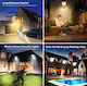 Foyu Solar Street Light 144W with Motion Sensor Photocell and Remote Control IP65