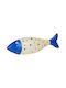 Butlers Dekoratives Fisch aus Keramik Material Taverna 15x15x15cm