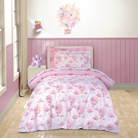 Greenwich Polo Club Σετ Μονά 8864 Pink 170x260cm