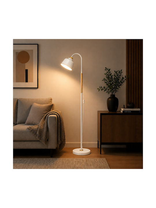 ForHome Φωτιστικό Δαπέδου Υ150εκ. Λευκό ForHome Φωτιστικό Δαπέδου Υ150εκ. Λευκό