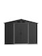 Metallisches Gartenhaus M2.59xP2.57xH2.02m