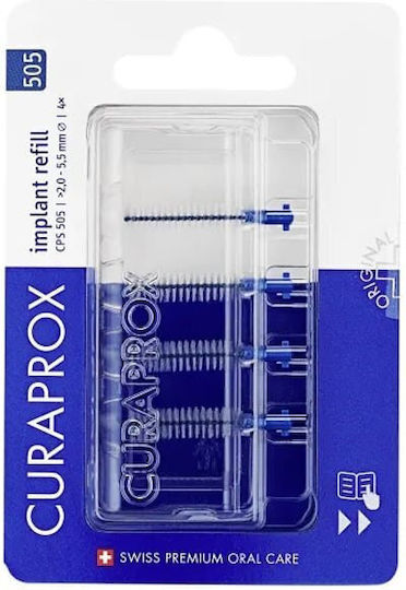 Curaprox Spare Parts for Interdental Brushes Blue 4 Pieces