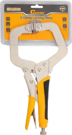 Conan Colk611 Σφιγκτήρας Τύπου C 250mm 10″ Κλείδωμα – Heavy Duty Locking C Clamp