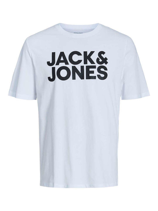 Jack & Jones Jjecorp Tricou Alb