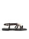 Women's Flat Sandals Brown
