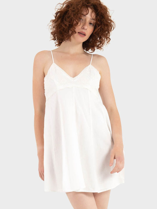 Only Summer Mini Dress White
