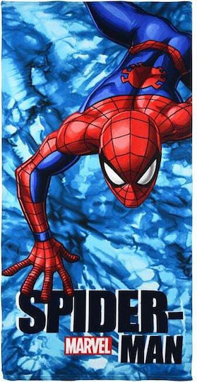 S C Πετσετα Θαλασσης Spiderman Movie Turquo