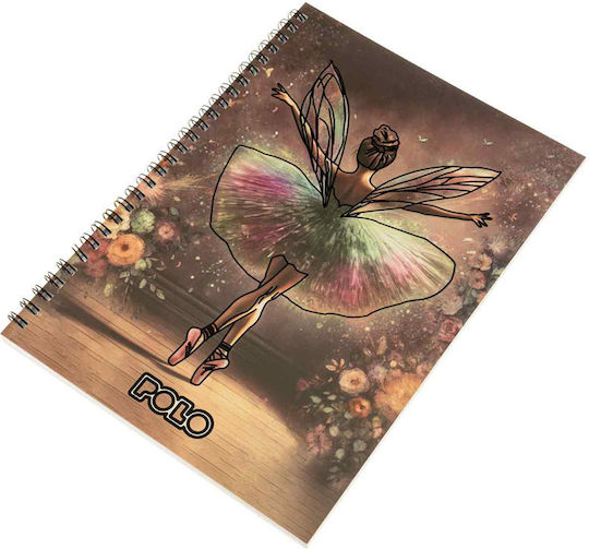 Polo Spiral Ruled Notebook B5 90 Paper Sheets 3 Subjects