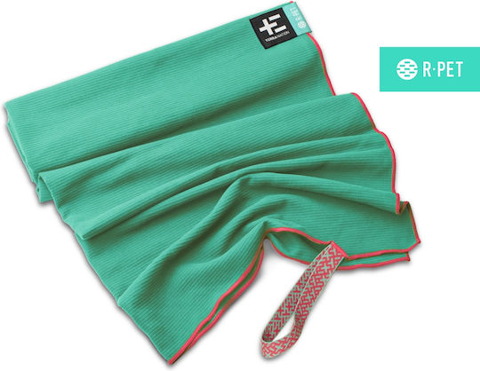 Terra Nation Πετσέτα Microfiber Σώματος Αντιβακτηριδιακή Τιρκουάζ 160x80εκ.