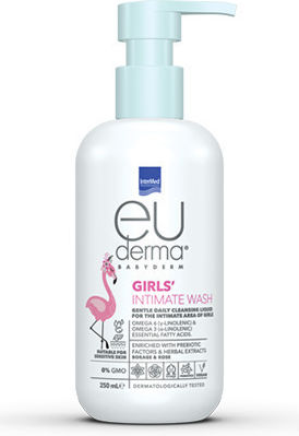 InterMed Kinder Duschgel Babyderm Girls Intimate Wash in Gel-Form 250ml