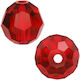 Acryl Polyhedral Perlen Rote 16mm 10Stück 20-08