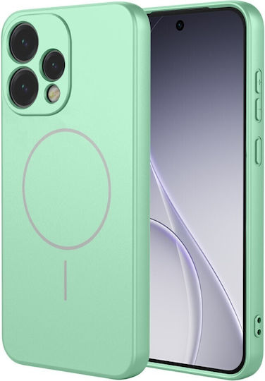 Husă Back Cover Din Silicon Verde (Oppo Reno15 5G)