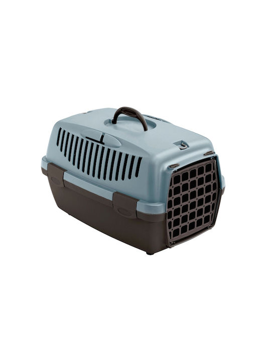 Gulliver Cat Carrier Cage 55x36x35cm Gray