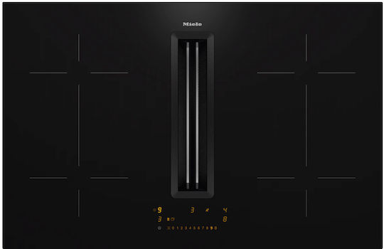 Miele Induction Autonomous Cooktop With Hood & Lock Mode 80x52cm