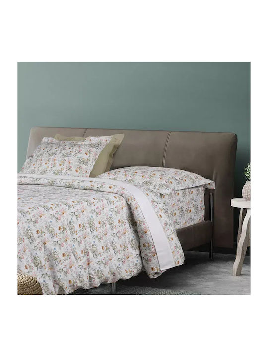 Das Home 1722 Set Bed Sheets King Size 240x260c...