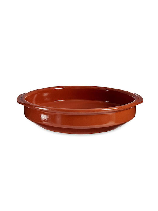 Atmosphera Στρογγυλό Πυρίμαχο Σκεύος Κεραμικό 38x38x8.5cm