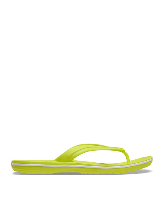 Crocs Crocband Ανδρικές Σαγιονάρες Κίτρινες