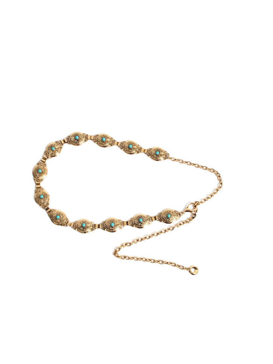Women's Chain Belt Gold 8516.9043.N-gold