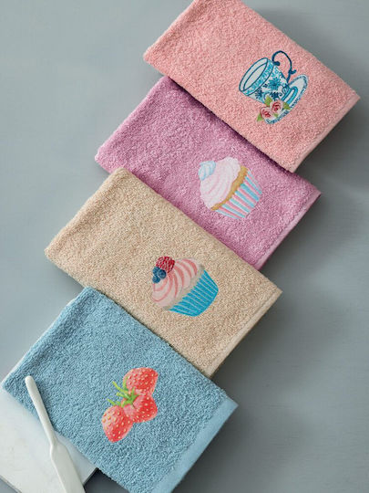 Palamaiki Kt270 Kitchen Towel Made of 100% Cotton 40x70cm 4 Pieces