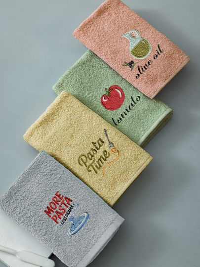 Palamaiki Kt300 Kitchen Towel Made of 100% Cotton 40x70cm 4 Pieces