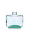 Atmosphera Dekorative Glasvase Flasche Recycling 12x23h22cm