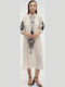 Ble Resort Collection Women's Maxi Beach Dress Ecru