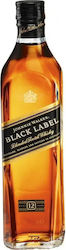 Johnnie Walker Black Label Blended Whisky Scoțian de 12 Ani 200ml