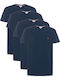Herrenunterhemden Blauen Herrenunterhemden 4er Pack