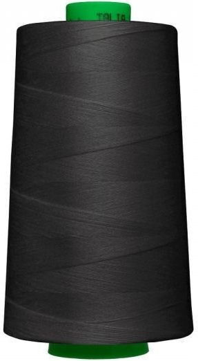 Fine Sewing Thread 80 5000 M Cone 100% Polyester Thalia Ariadna Color 7582 Dark Gray